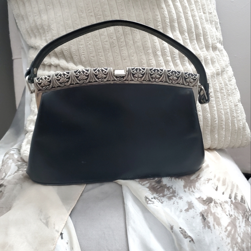 Triangle of NY Navy purse